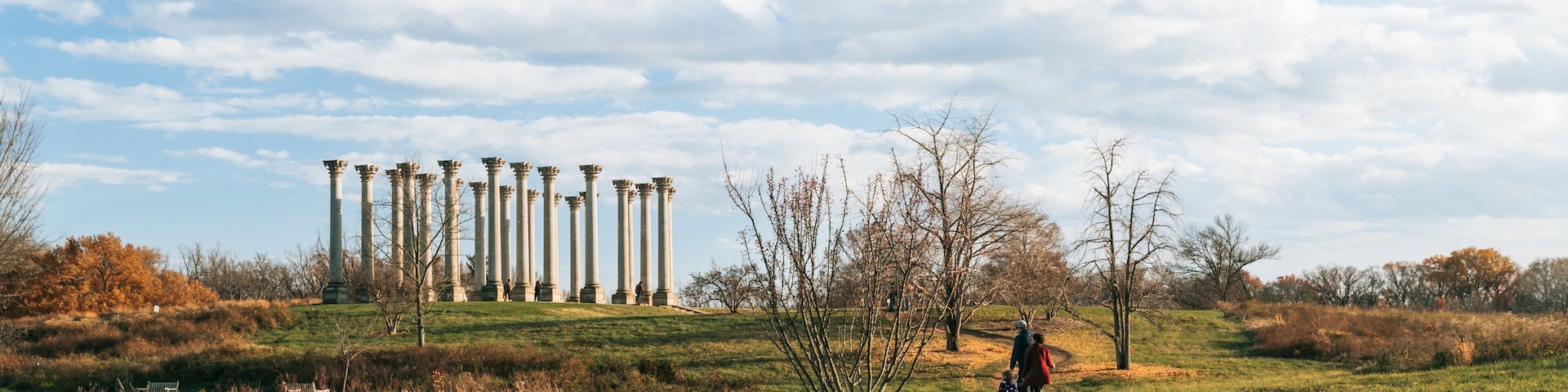 U.S. National Arboretum which includes a park, heritage elements and a monument