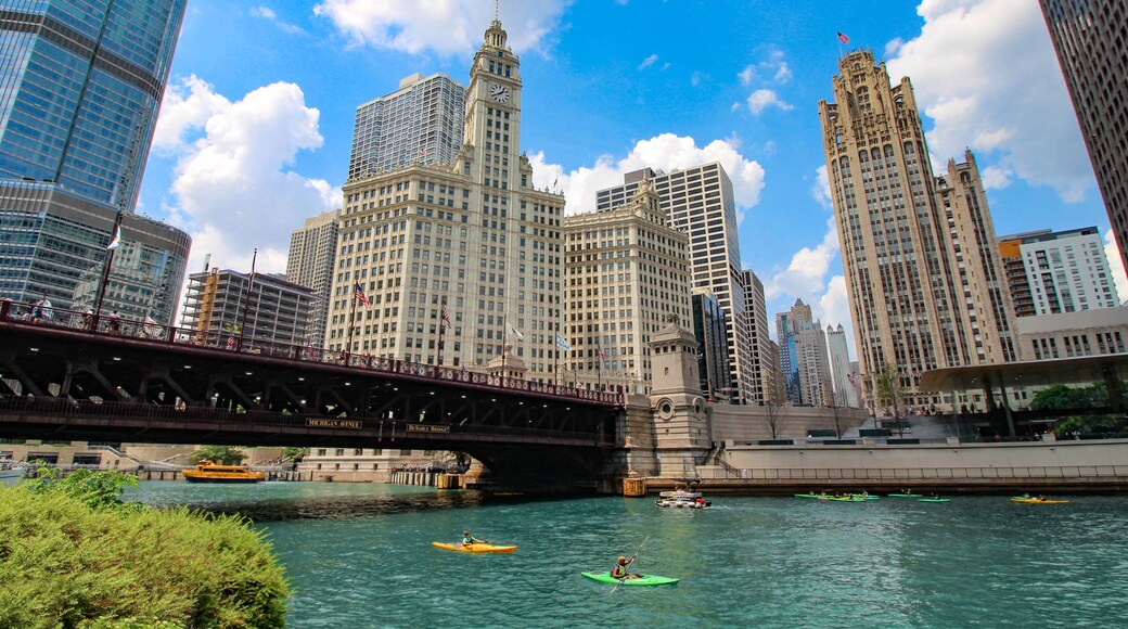 USA - Chicago / magnificent mile and Chicago river