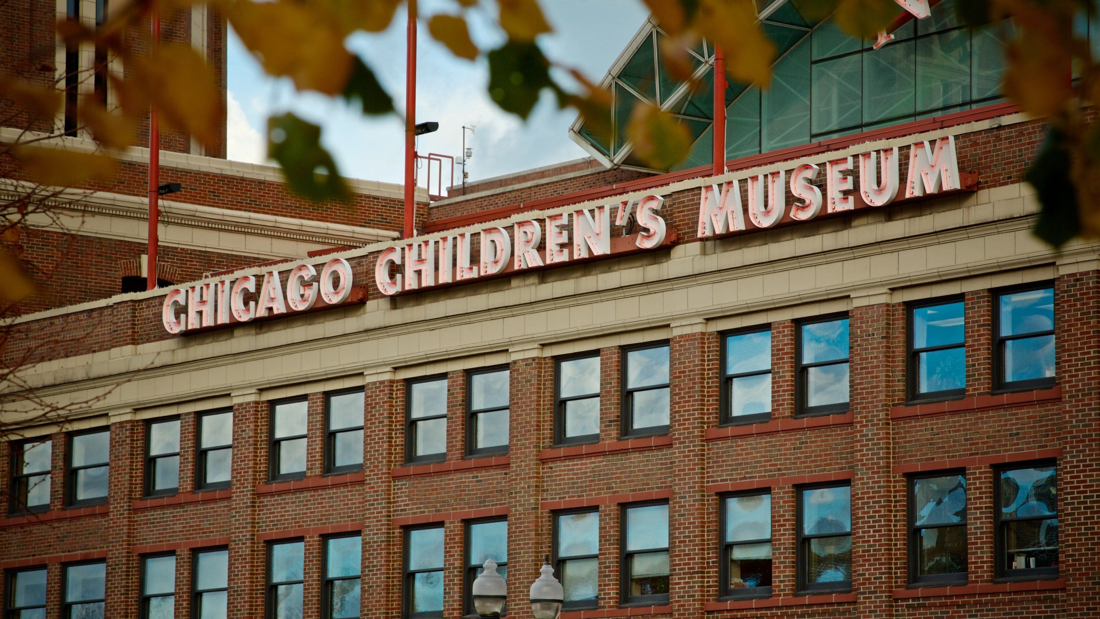 Navy Pier showing signage