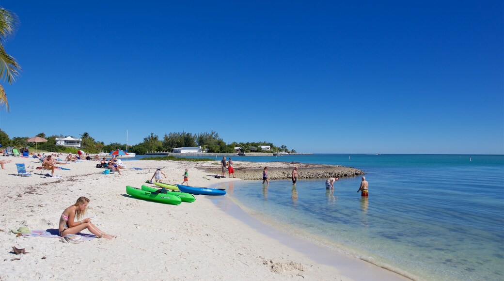 Sombrero Beach showing a sandy beach, kayaking or canoeing and a bay or harbour