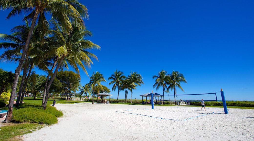 Sombrero Beach which includes tropical scenes and a sandy beach