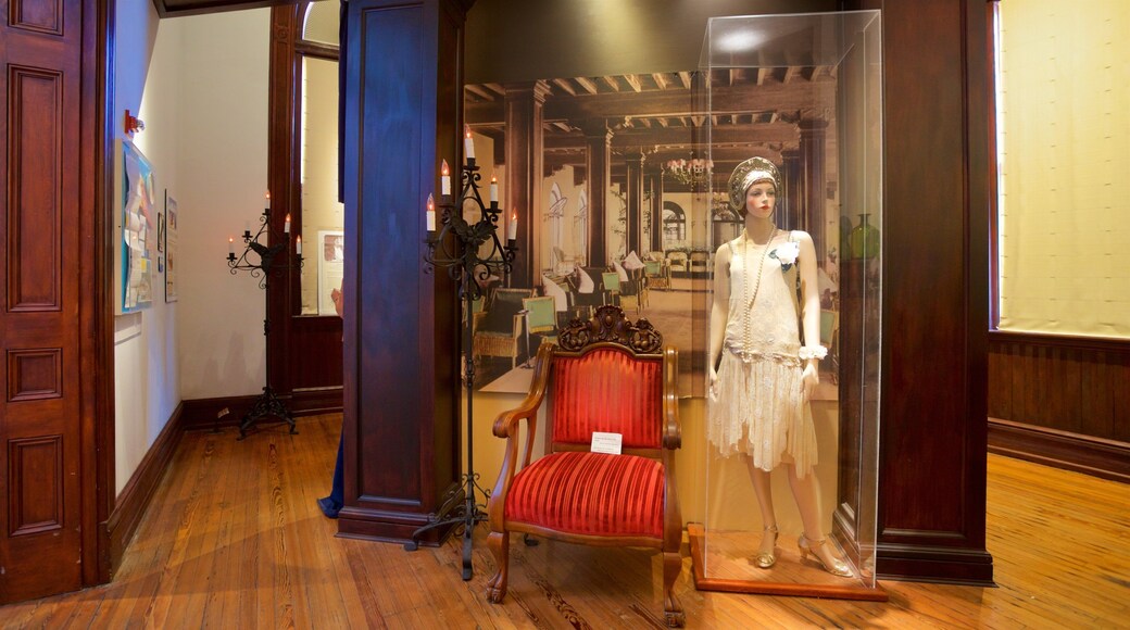 Custom House Museum featuring interior views