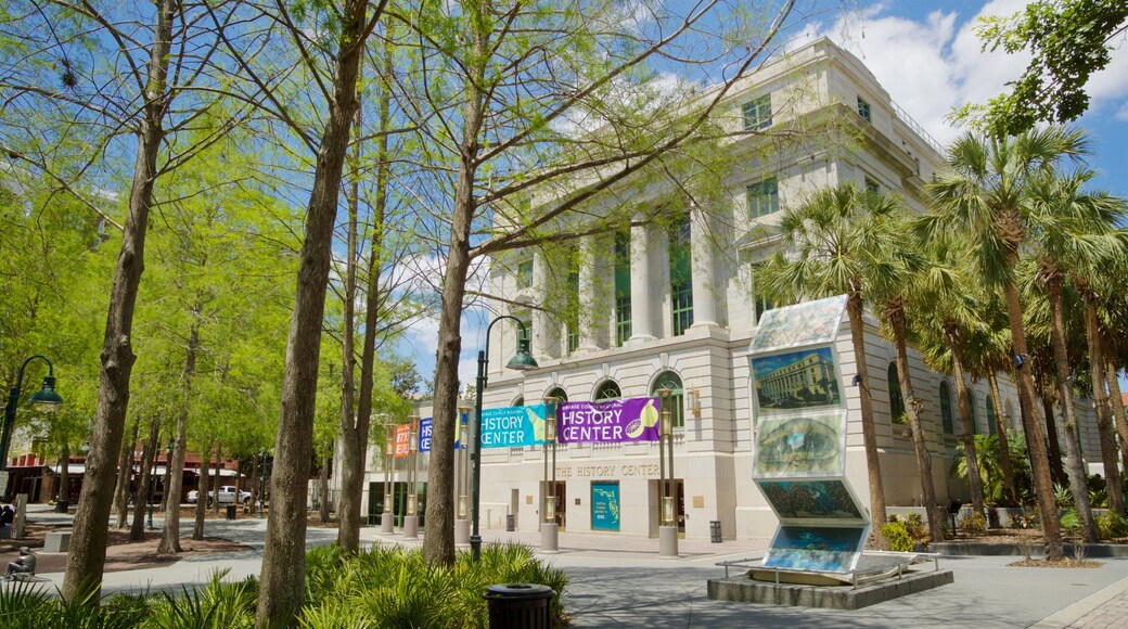 Orange County Regional History Center which includes signage