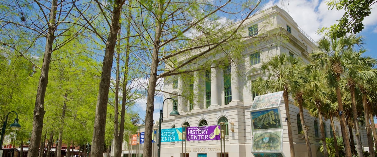 Orange County Regional History Center which includes signage