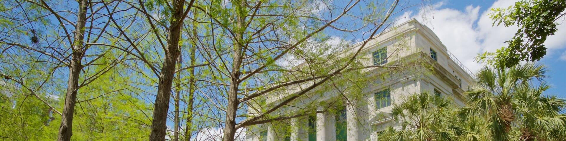 Orange County Regional History Center which includes signage