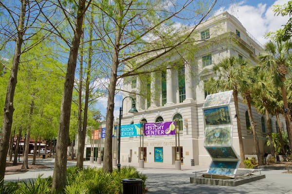 Orange County Regional History Center which includes signage