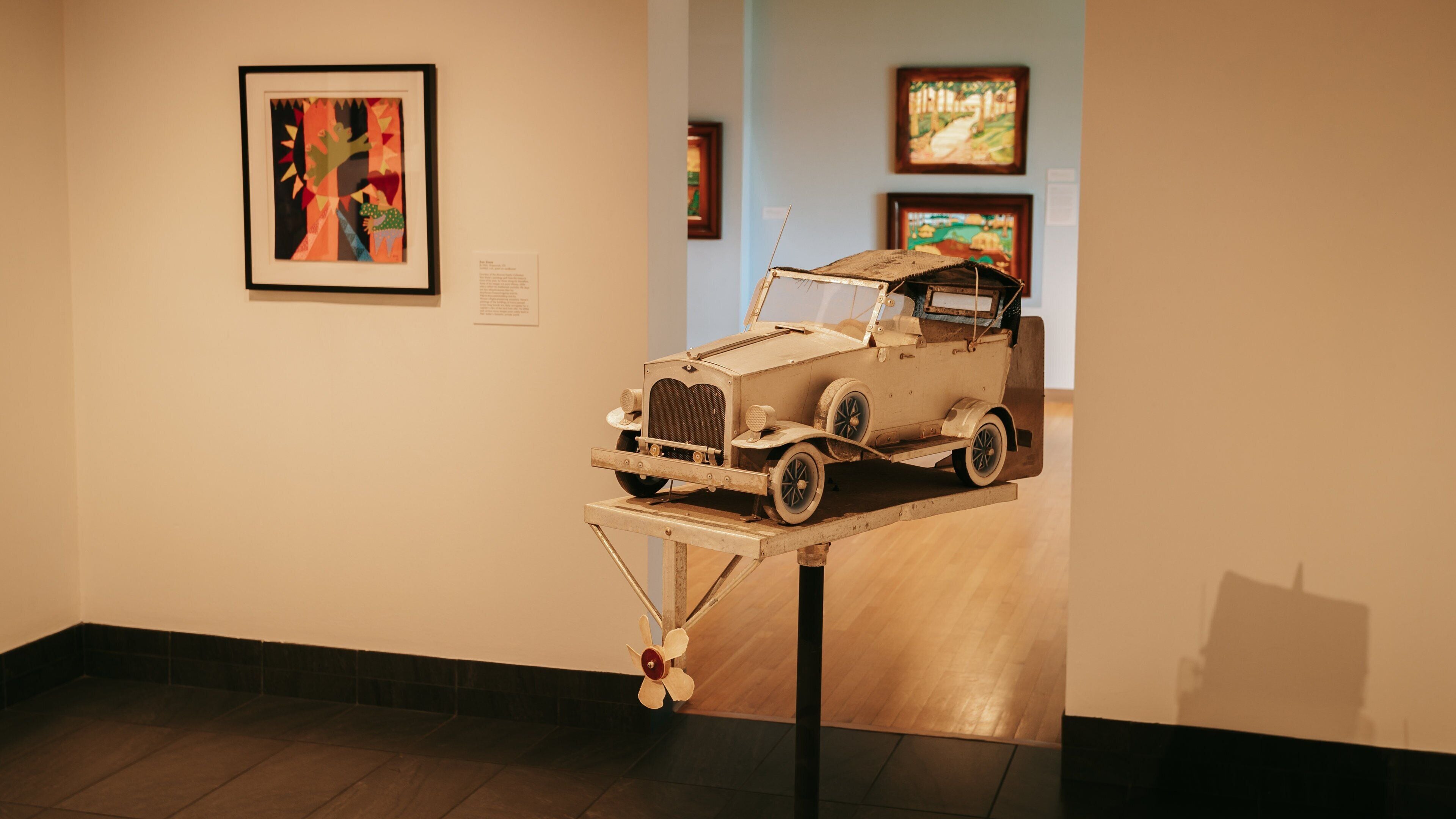 Mennello Museum of American Art showing interior views and art