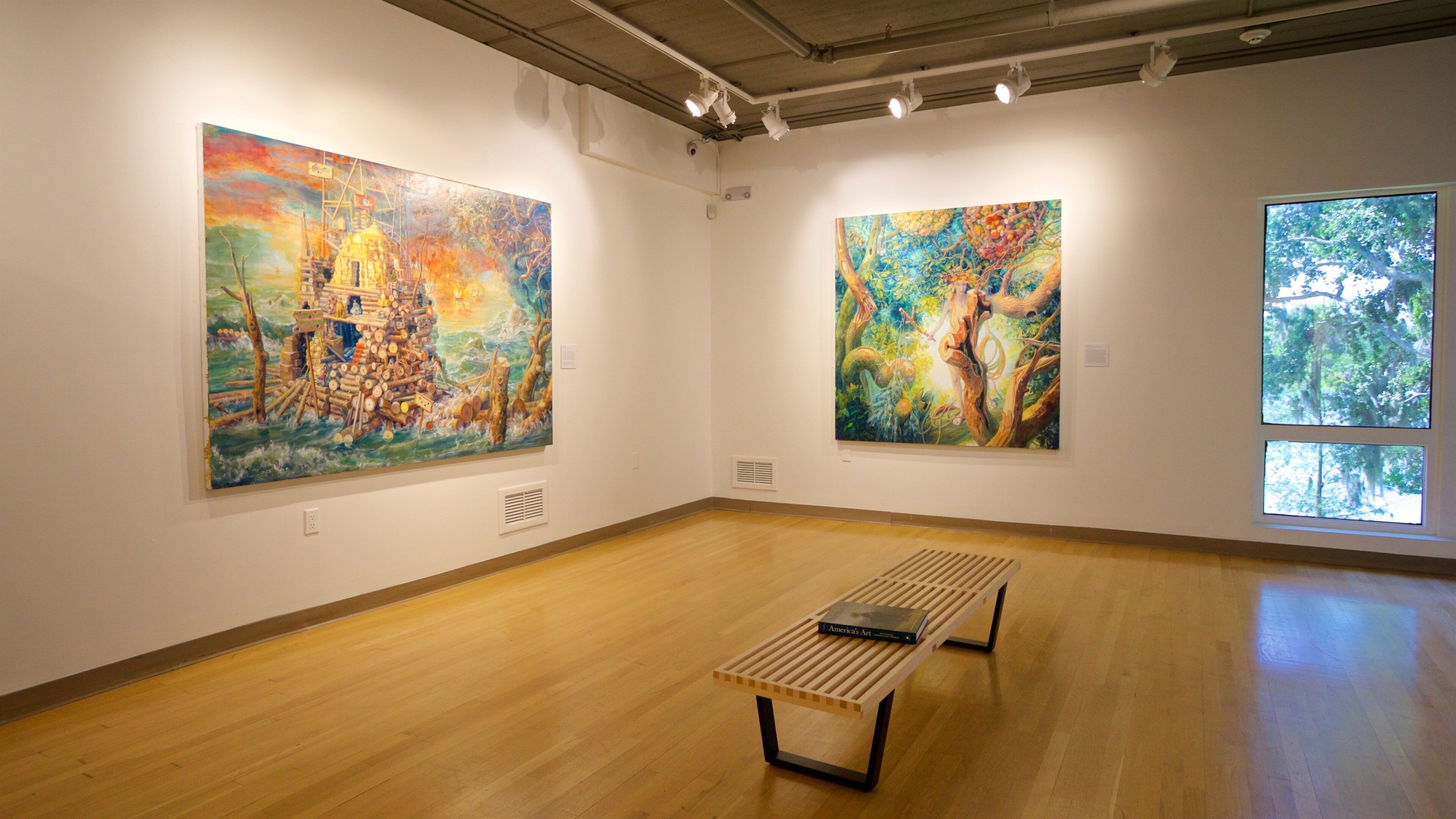 Mennello Museum of American Art which includes interior views and art