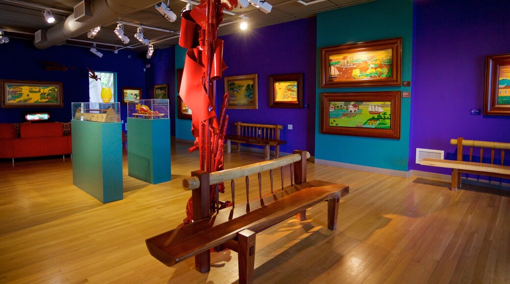 Mennello Museum of American Art showing art and interior views