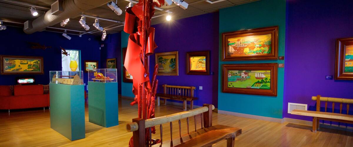 Mennello Museum of American Art showing art and interior views