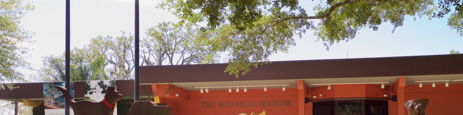 Mennello Museum of American Art which includes outdoor art and a garden