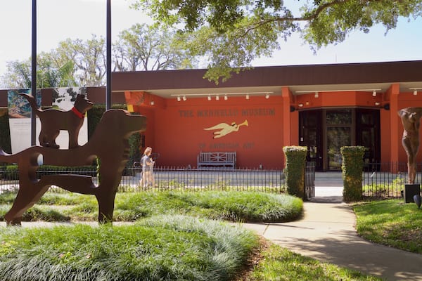 Mennello Museum of American Art which includes outdoor art and a garden