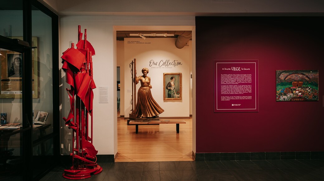 Mennello Museum of American Art which includes art and interior views