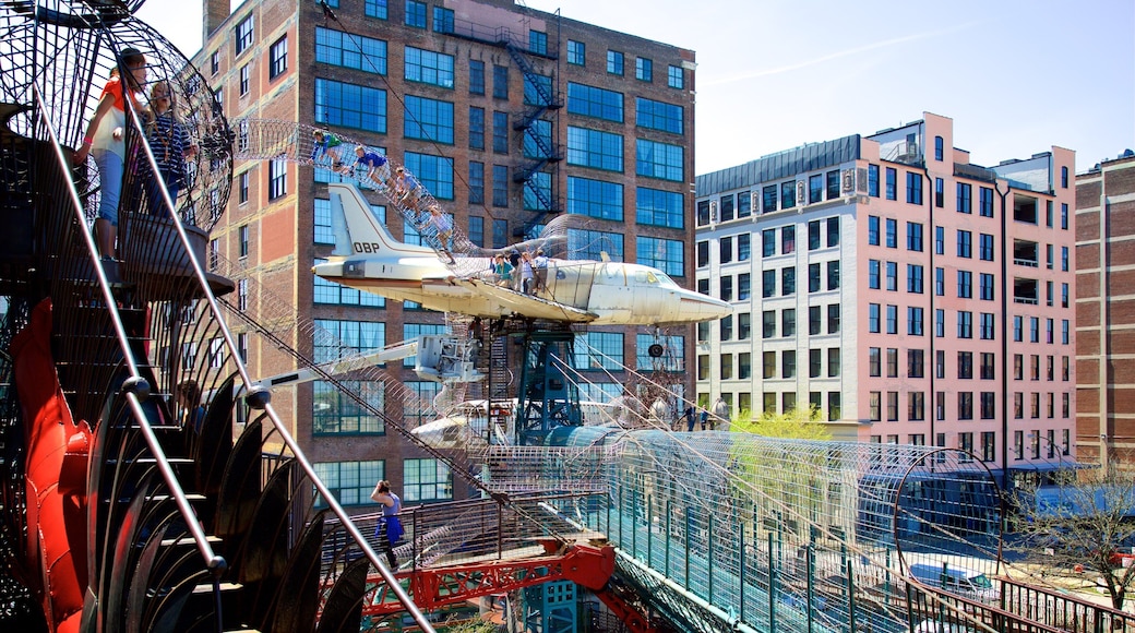 City Museum mostrando città cosi come bambini