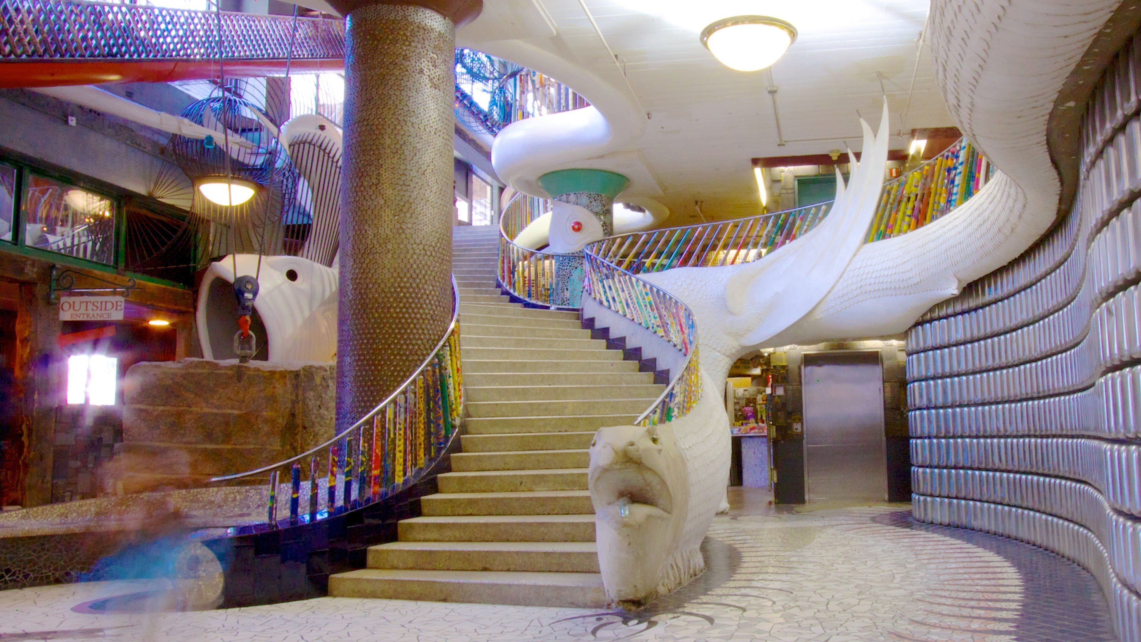 City Museum showing interior views