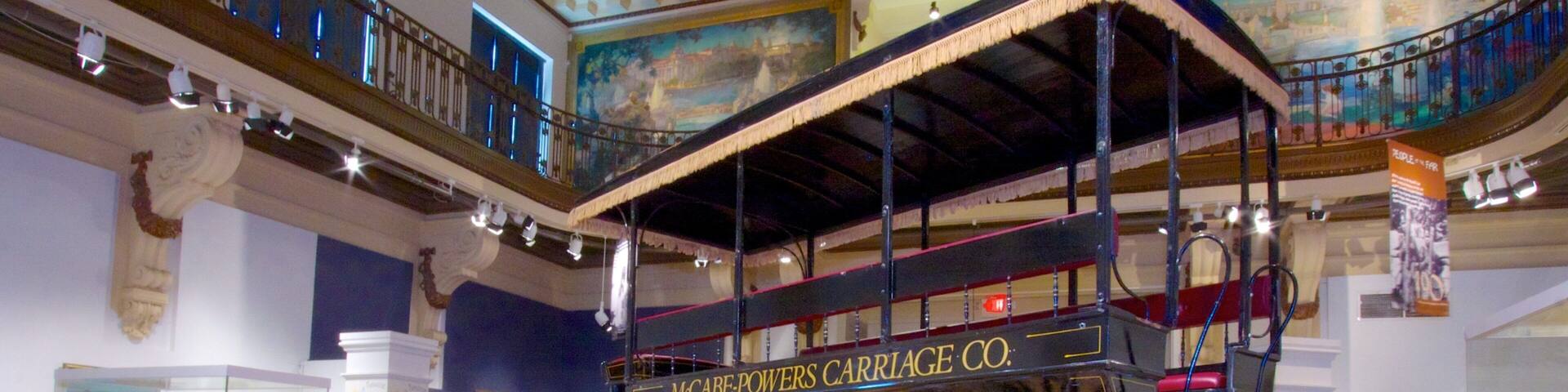 Missouri History Museum mettant en vedette vues intérieures