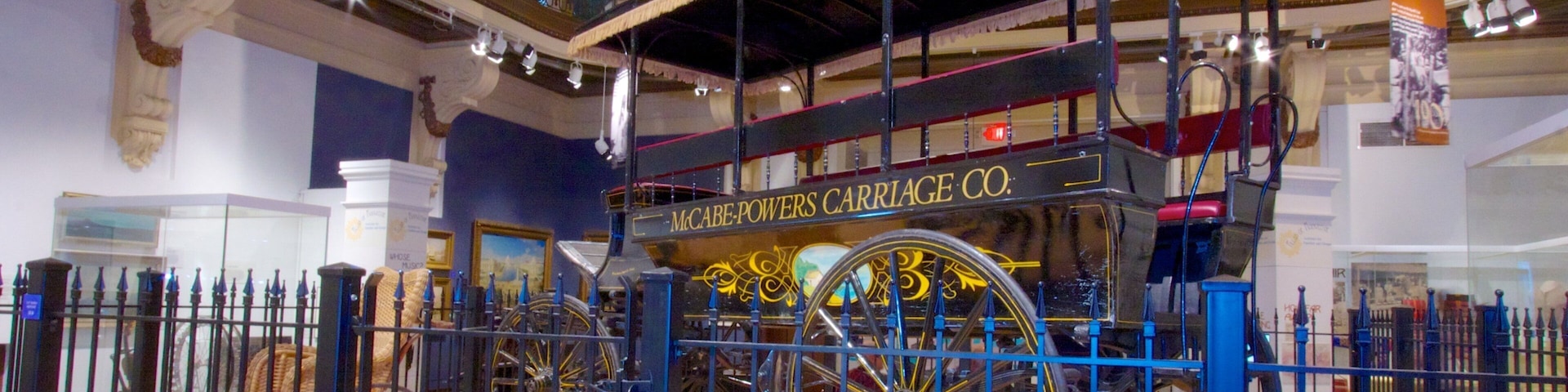 Missouri History Museum which includes interior views