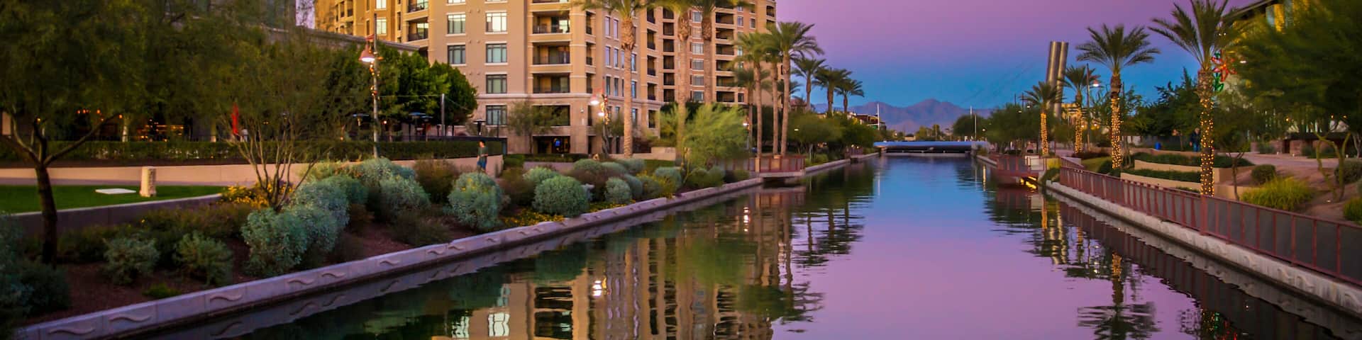 Scottsdale Waterfront, Arizona,USA.