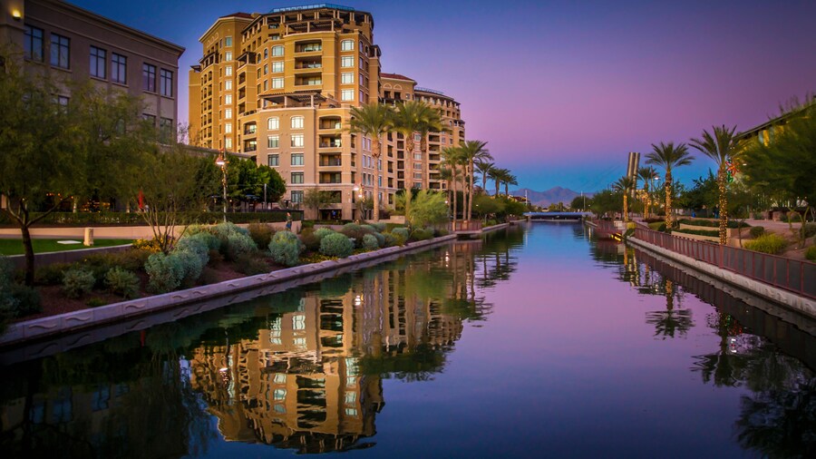 Scottsdale Waterfront, Arizona,USA.
