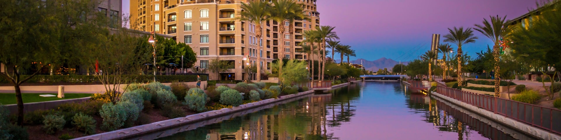 Scottsdale Waterfront, Arizona,USA.
