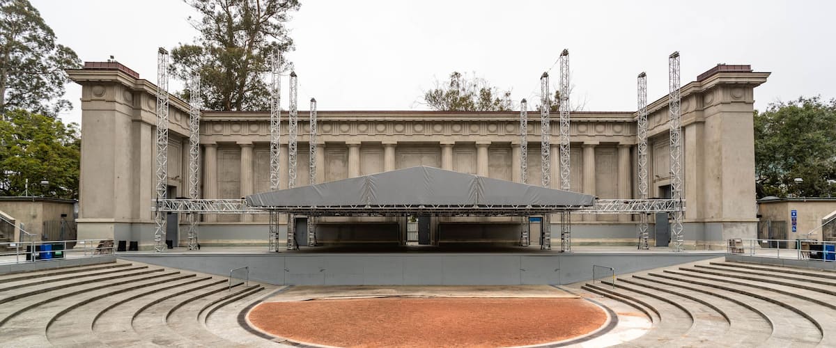 Greek Theater featuring theater scenes