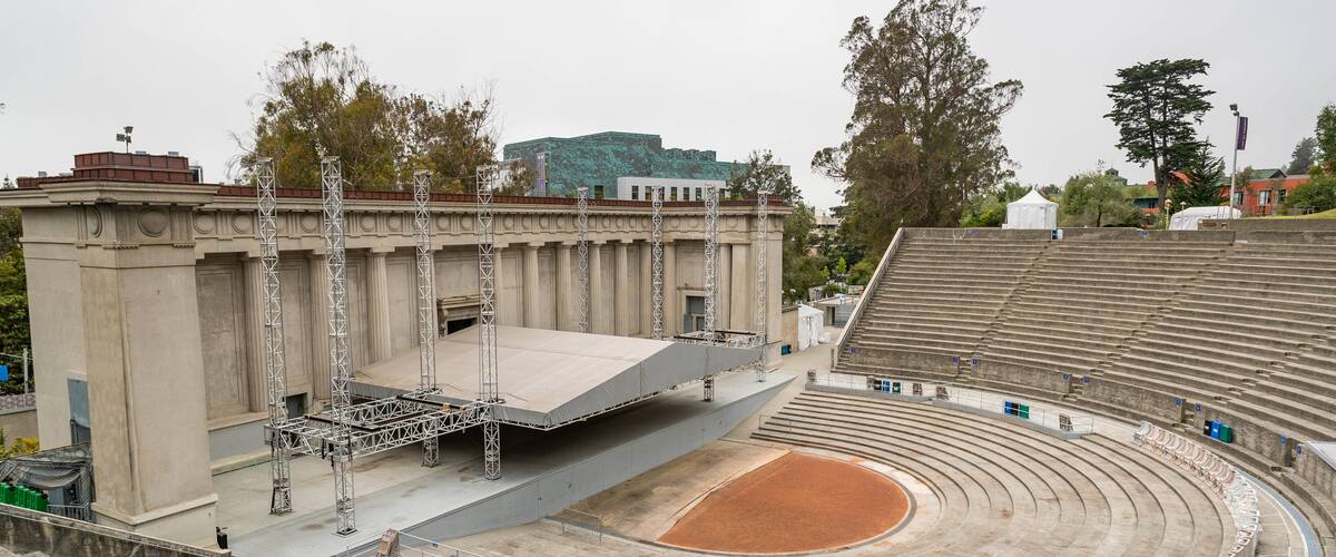 Greek Theater showing theater scenes