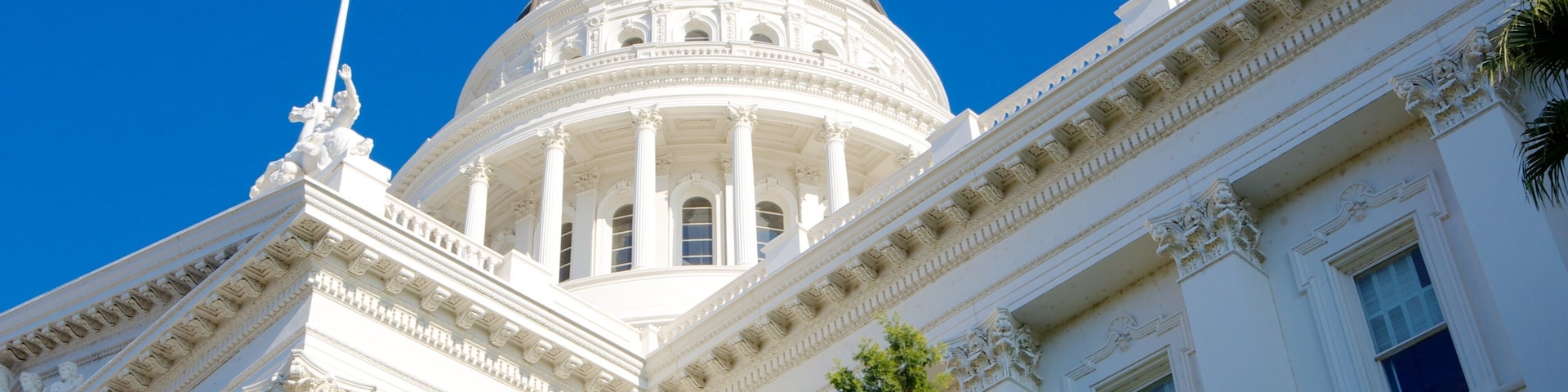 California State Capitol mostrando um edifício administrativo e arquitetura de patrimônio