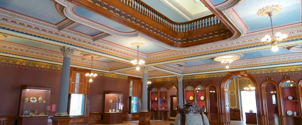 Crocker Art Museum showing interior views