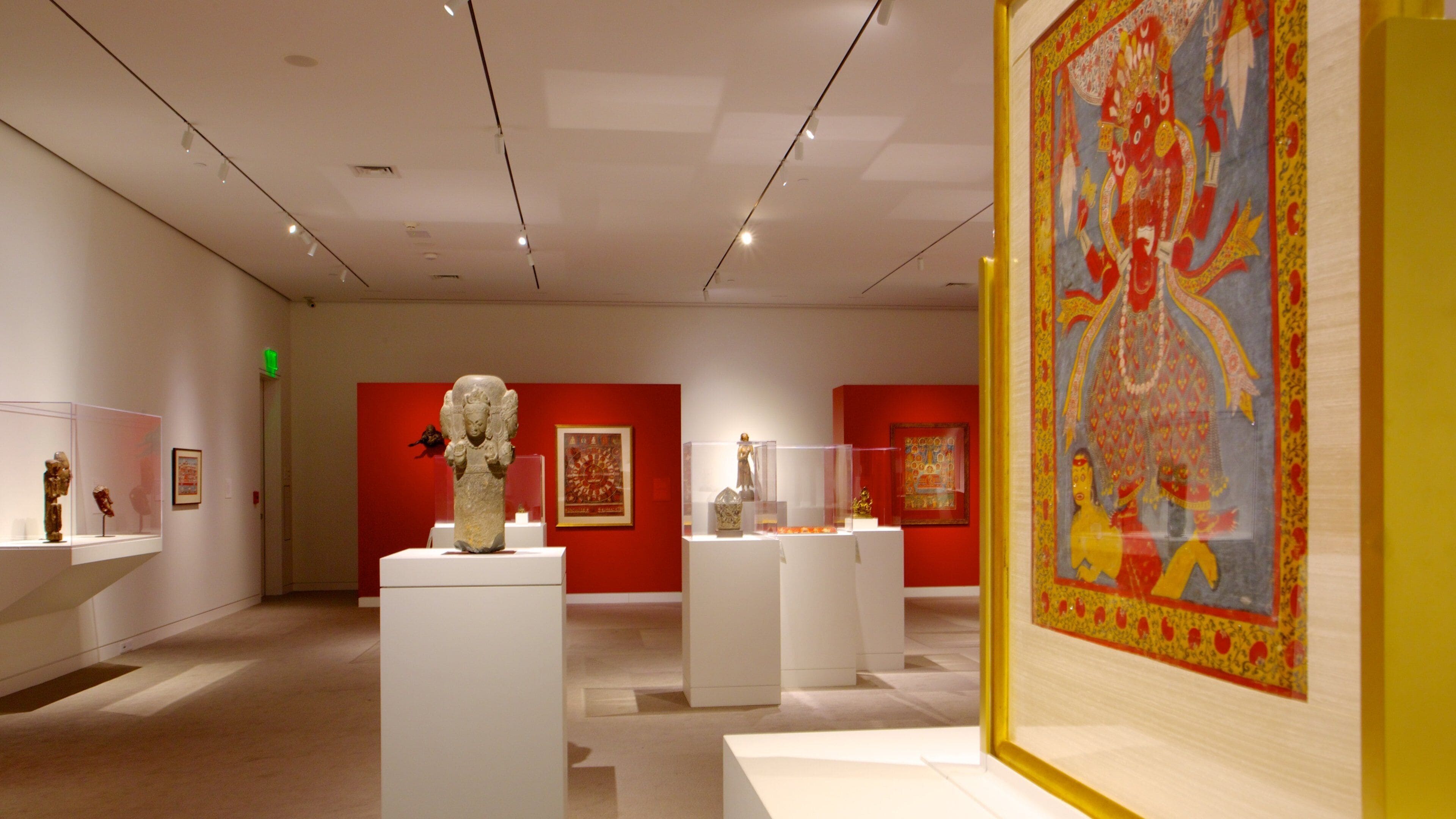 Crocker kunstmuseum som viser innendørs