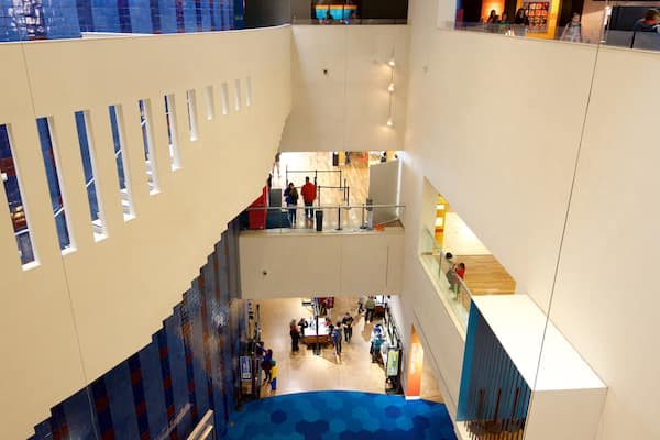 Tech Museum mostrando vista interna