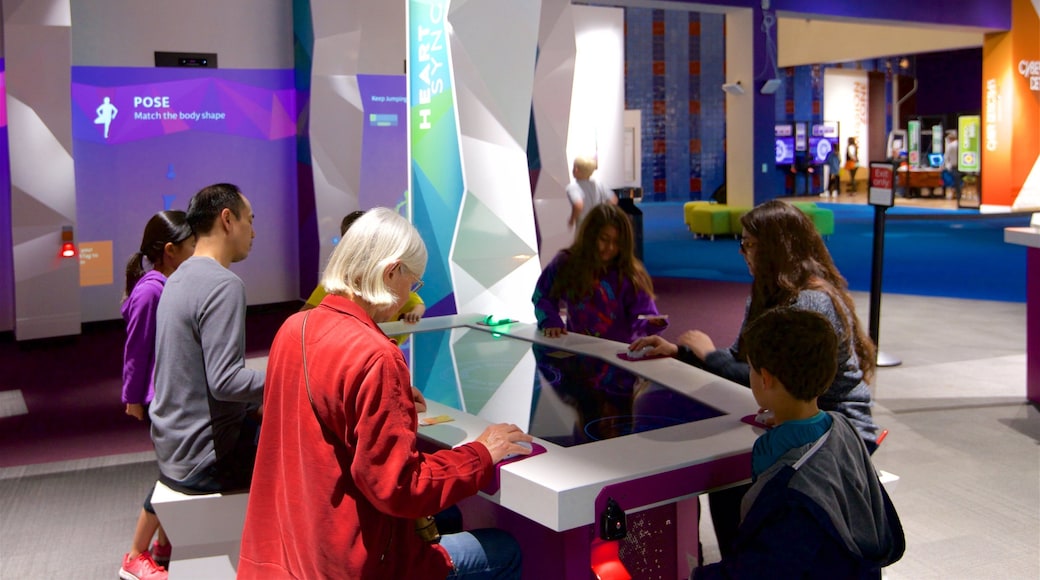 Tech Museum caracterizando vistas internas