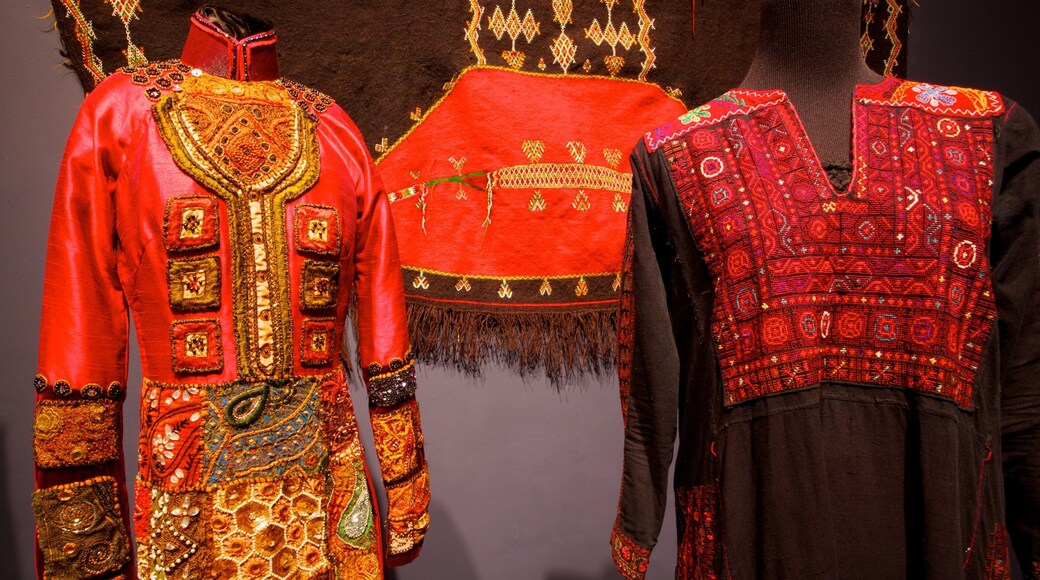 San Jose Museum of Quilts and Textiles og byder på kunst og interiør