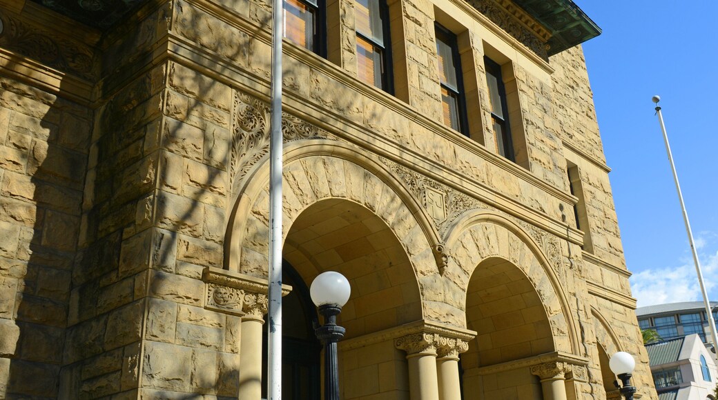 San Jose Museum of Art at 110 S Market Street in downtown San Jose, California CA, USA.