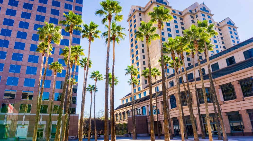 Urban landscape in downtown San Jose, Silicon Valley, California