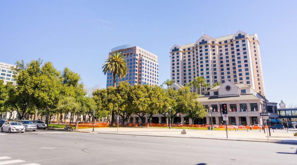 Plaza de Cesar Chavez, San Jose, Silicon Valley, California