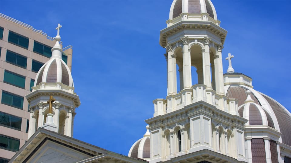 St. Joseph Cathedral Basilica featuring a church or cathedral