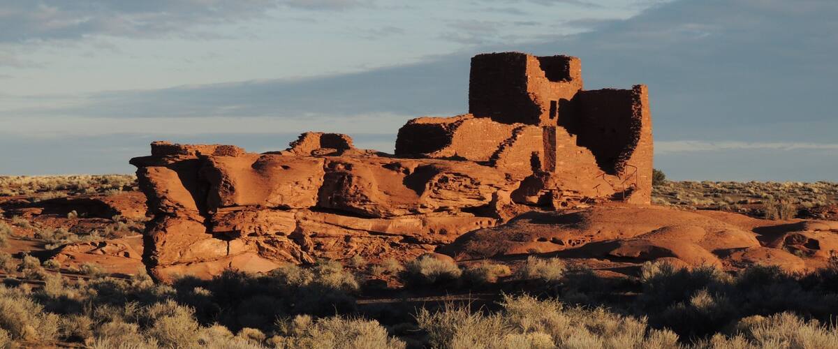 Wupatki National Monument mostrando escenas tranquilas