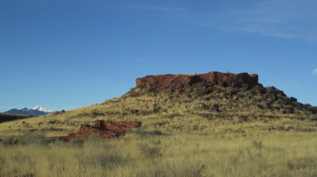 Wupatki nasjonalmonument fasiliteter samt rolig landskap