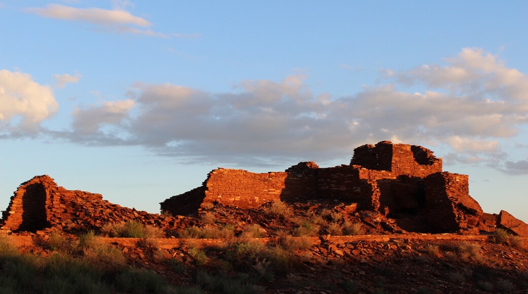 Wupatki National Monument mettant en vedette scĂšnes tranquilles