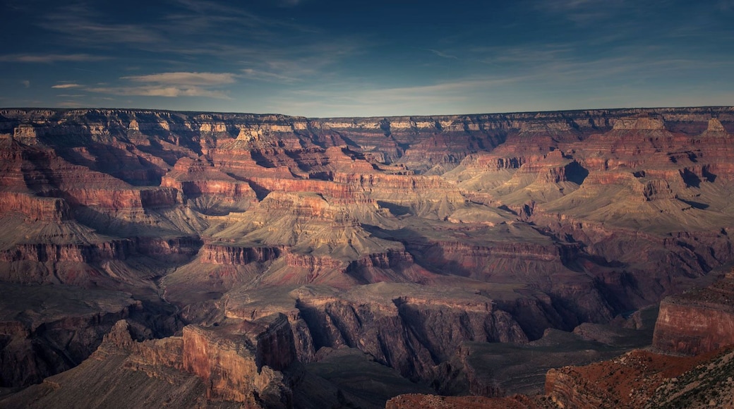 Sunset over the Grand Canyon from one of the most popular sunset viewpoints