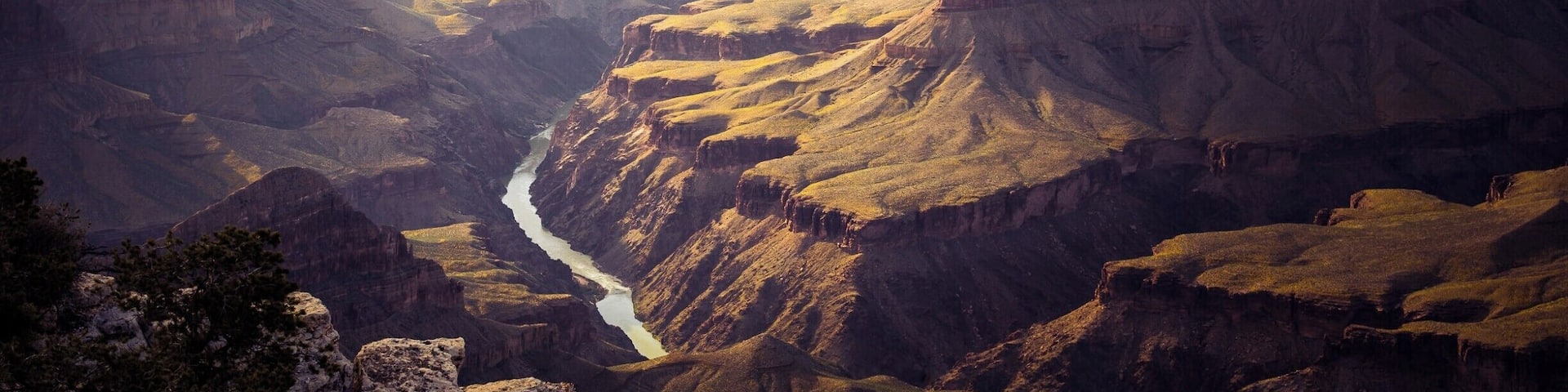 Sunset over the Grand Canyon
