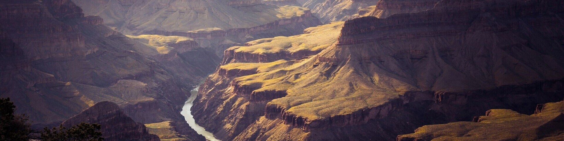 Sunset over the Grand Canyon