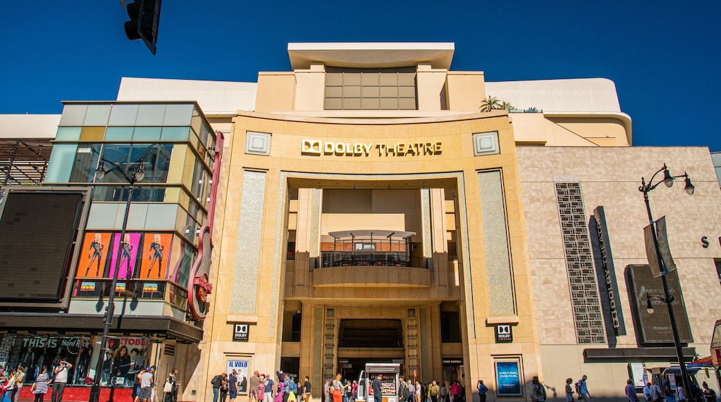 Dolby Theater showing signage