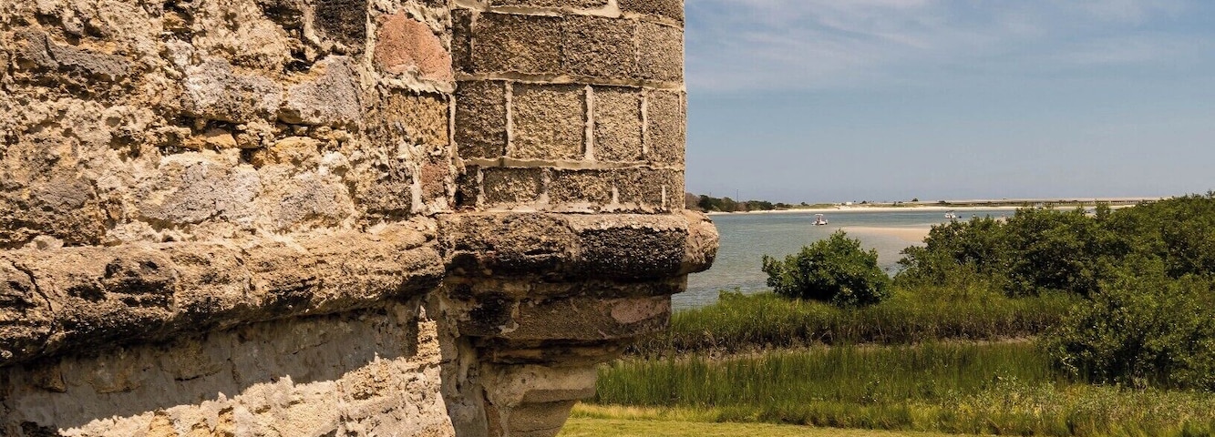 Fort Matanzas National Monument was built in 1742 to defend Spanish St. Augustine from the British, nearly 300 years ago.
Fort Matanzas has a very long & interesting history, closely connected with the founding of St. Augustine by Pedro Menendez de Aviles. In 1565, Menendez murdered over 250 French Protestants including the famed Jean Ribault, on the land where the Fort is today. Due to the history of the site, the Spanish named both the fort and the inlet "Matanzas," which means "slaughters" in English. That name carries on to this day.
#InStone