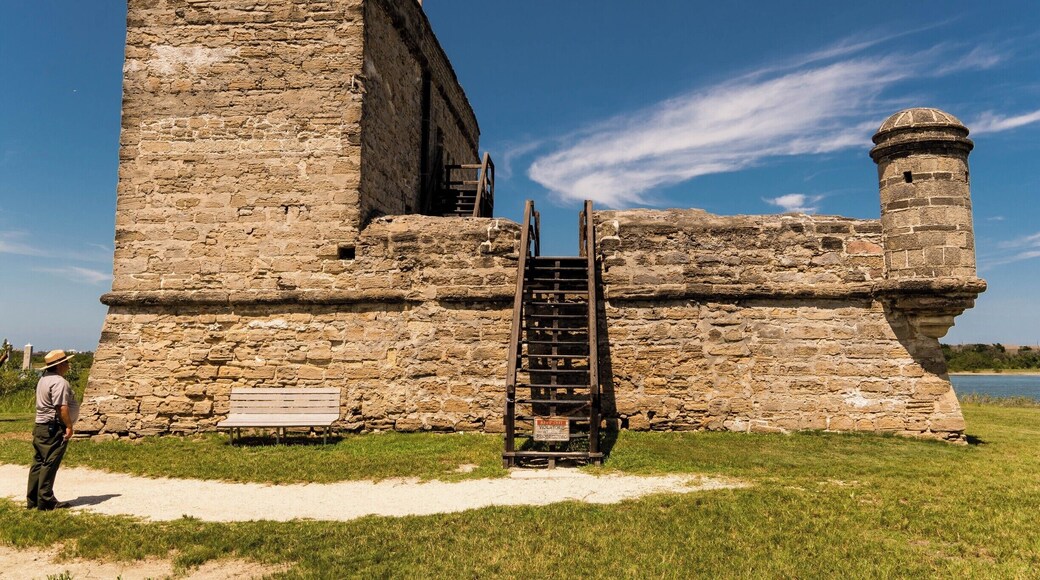 Fort Matanzas National Monument was built in 1742 to defend Spanish St. Augustine from the British, nearly 300 years ago.
Fort Matanzas has a very long & interesting history, closely connected with the founding of St. Augustine by Pedro Menendez de Aviles. In 1565, Menendez murdered over 250 French Protestants including the famed Jean Ribault, on the land where the Fort is today. Due to the history of the site, the Spanish named both the fort and the inlet "Matanzas," which means "slaughters" in English. That name carries on to this day.
#InStone