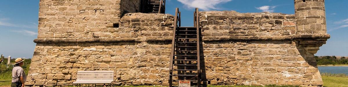 Fort Matanzas National Monument was built in 1742 to defend Spanish St. Augustine from the British, nearly 300 years ago.
Fort Matanzas has a very long & interesting history, closely connected with the founding of St. Augustine by Pedro Menendez de Aviles. In 1565, Menendez murdered over 250 French Protestants including the famed Jean Ribault, on the land where the Fort is today. Due to the history of the site, the Spanish named both the fort and the inlet "Matanzas," which means "slaughters" in English. That name carries on to this day.
#InStone