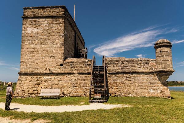 Fort Matanzas National Monument was built in 1742 to defend Spanish St. Augustine from the British, nearly 300 years ago.
Fort Matanzas has a very long & interesting history, closely connected with the founding of St. Augustine by Pedro Menendez de Aviles. In 1565, Menendez murdered over 250 French Protestants including the famed Jean Ribault, on the land where the Fort is today. Due to the history of the site, the Spanish named both the fort and the inlet "Matanzas," which means "slaughters" in English. That name carries on to this day.
#InStone