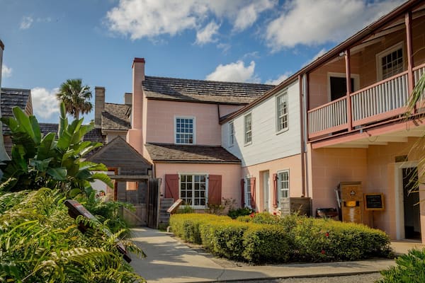 Colonial Quarter Museum featuring a house