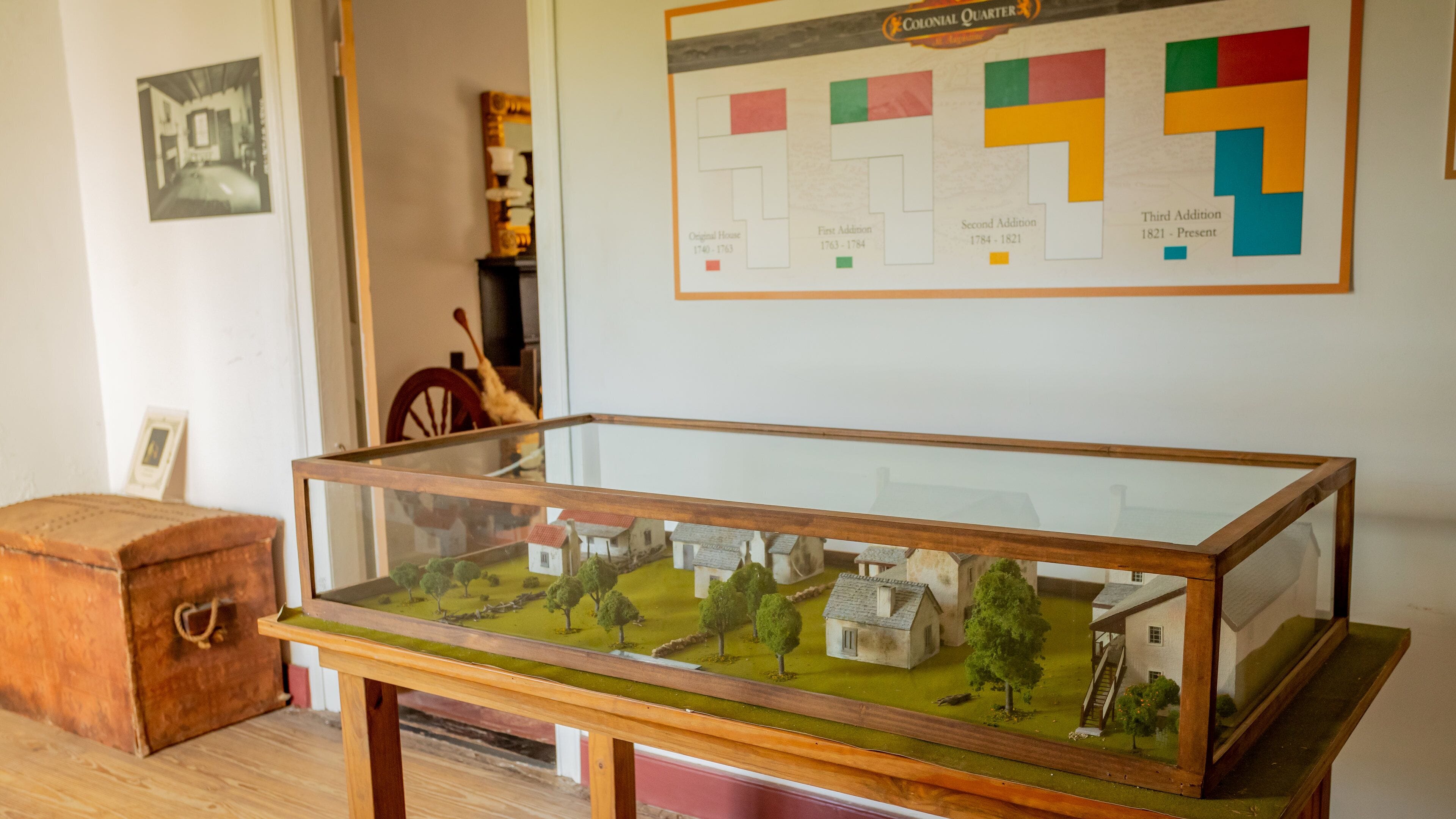 Colonial Quarter Museum which includes interior views