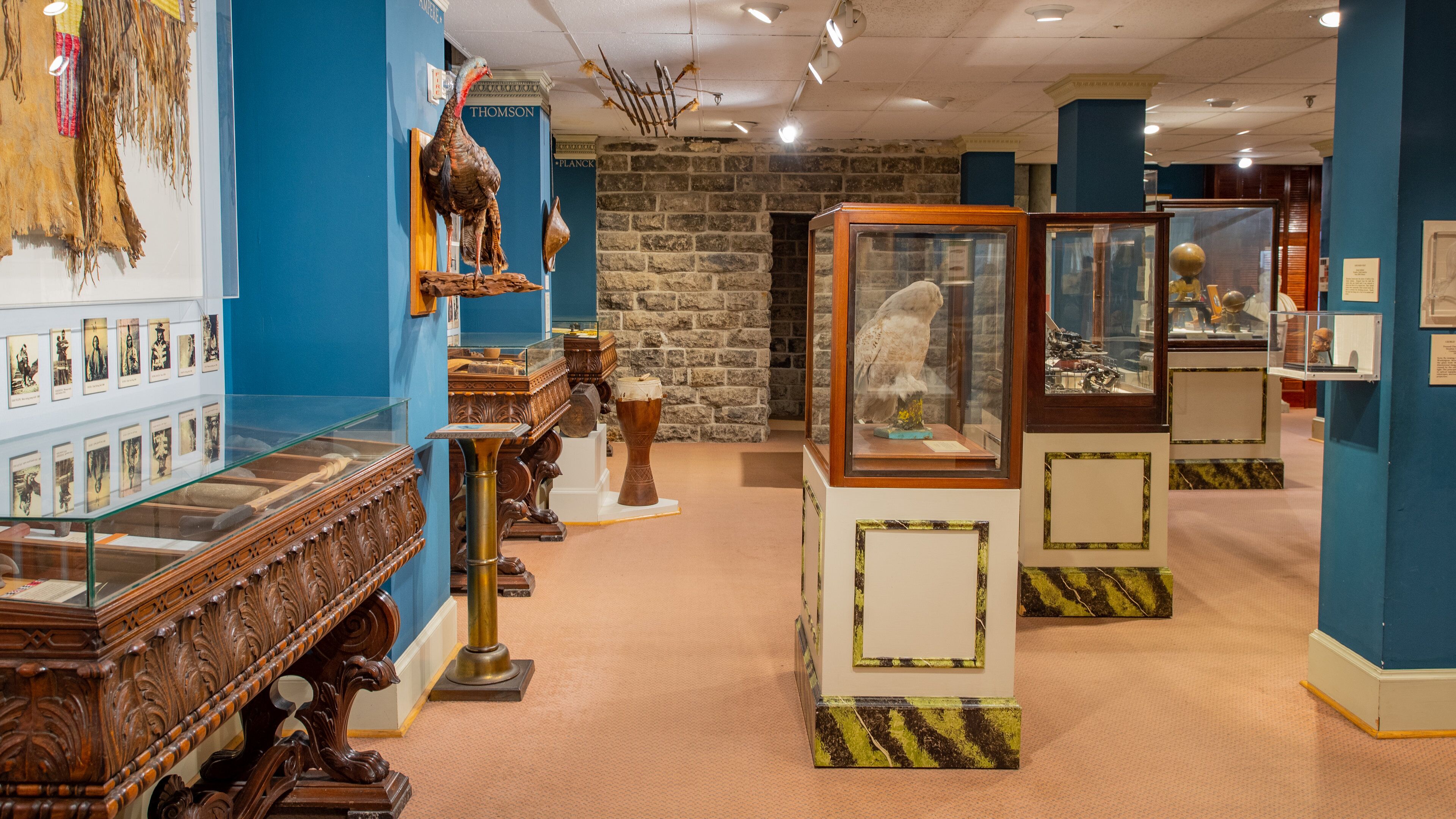 Lightner Museum which includes interior views